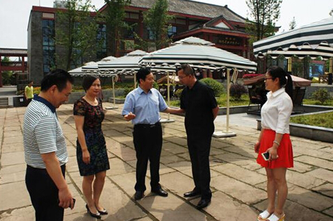 李荣副主任到名山区中峰乡牛碾坪调研茶旅融合发展