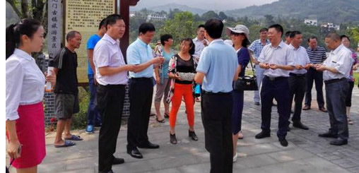 李伊林率队莅临芦山县龙门乡视察灾后重建工作