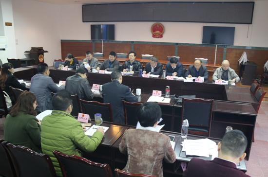 名山区人大常委会组织召开区、乡两级人大换届选举初步代表候选人提名阶段工作协调会
