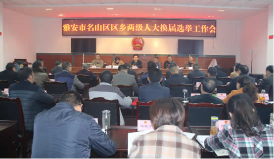 名山区召开区乡两级人大换届选举大会