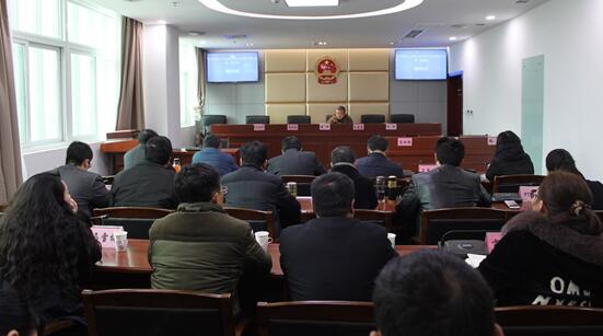 宝兴县第十七届人大常委会召开新一届人大常委会委员履职培训会