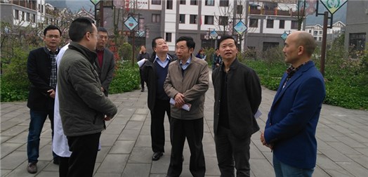 彭学松率队进行台侨胞援建项目使用管理情况调研