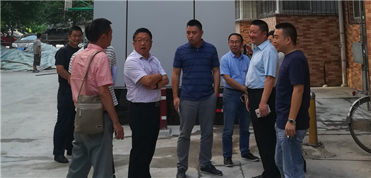 刘平调研中心城区既有住宅增设电梯工作