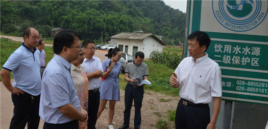 李伊林督查督办名山区两合水流域环境治理