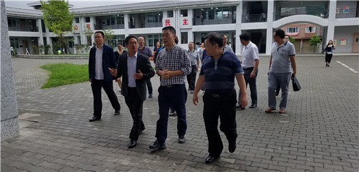 李勇一行到宝兴县、芦山县督导社会事业灾后重建项目设施运营管理情况和调研教育发展振兴工作