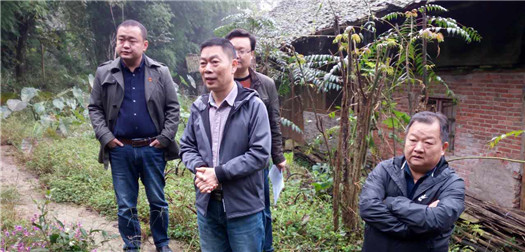 李勇带队赴荥经指导联系村脱贫攻坚工作和代表联系工作