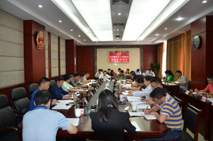 市人大常委会党组召开扩大会议
