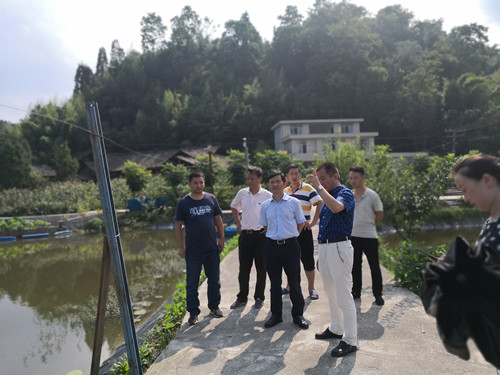 彭学松到雅安供销集团田舍益家城市消费合作社调研菜篮子工程建设情况