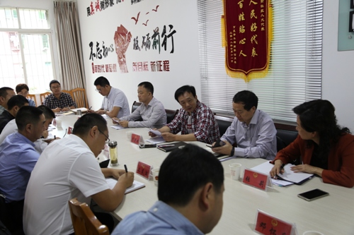 李伊林到石棉县调研代表工作和民生实事项目人大代表票决制工作
