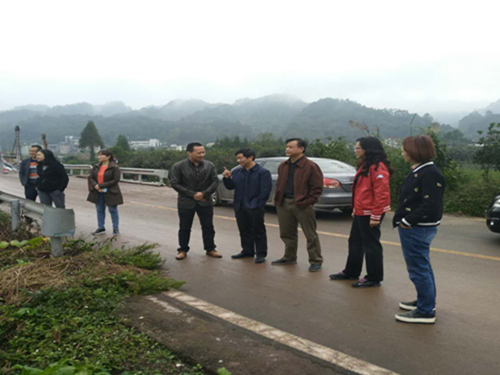彭学松一行调研碧峰峡镇宗教场所管理及乡村振兴建设