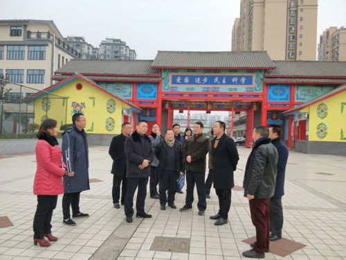 李勇一行到名山调研民办教育工作