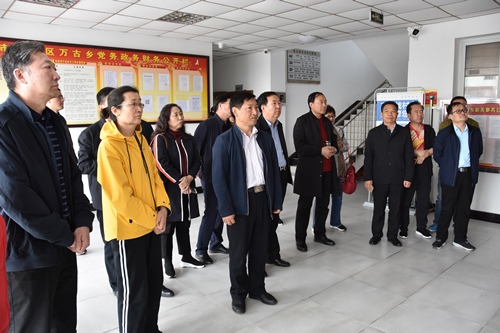 巴彦淖尔市人大常委会副主任佟格日乐一行来雅考察交流民生实事项目代表票决制等工作