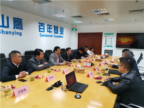李伊林率队赴上海对接泰盛制浆有限公司林浆纸一体化项目