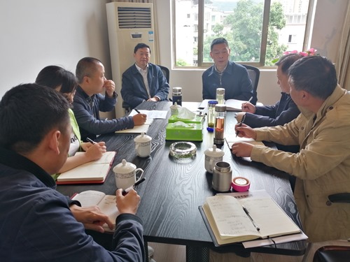 李勇带队到荥经巡河