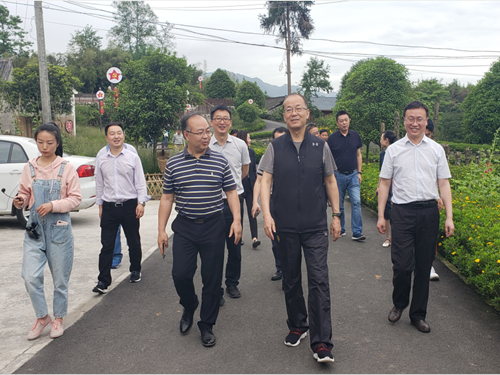 省人大常委会秘书长焦伟侠一行来雅调研