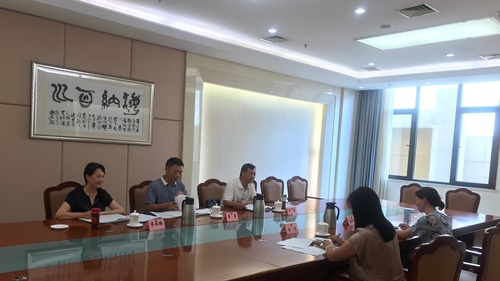 李勇带队到省人大社会建设委员会汇报工作