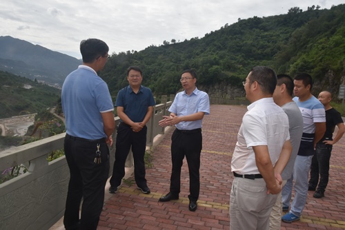 杨兴品到永定桥水库开展巡湖工作