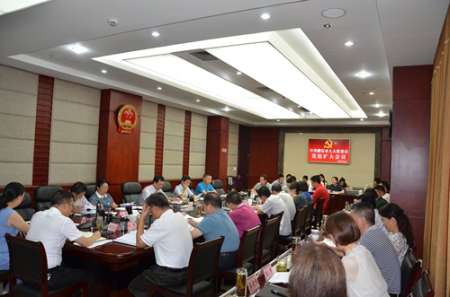 雅安迅速传达贯彻全省市州人大常委会秘书长工作交流会议精神