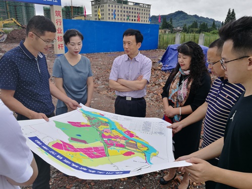 李伊林调研雅州文教新城规划建设工作