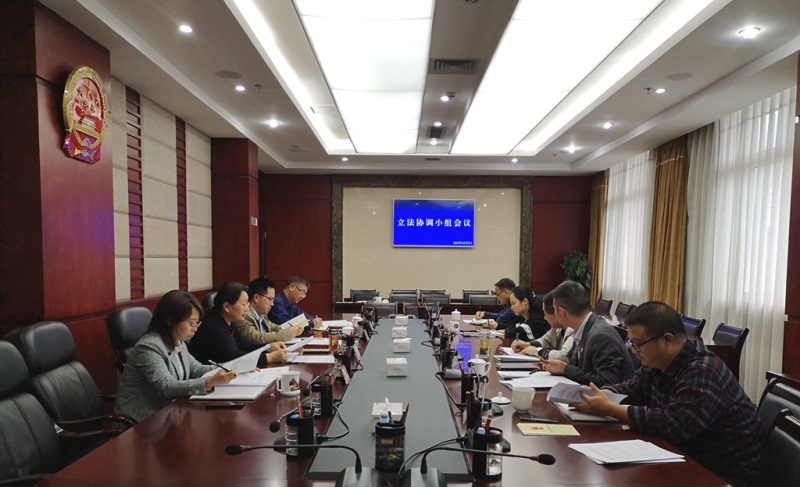 市委全面依法治市委员会立法协调小组召开第一次会议