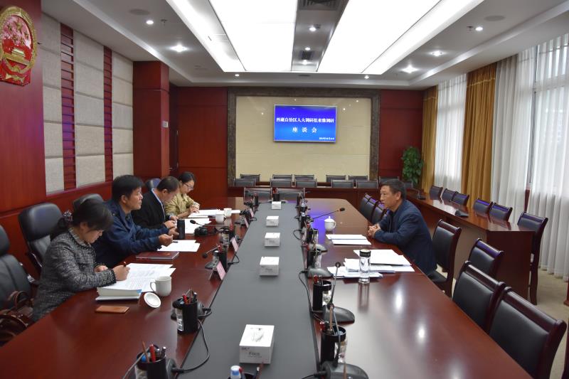 西藏自治区人大常委会代表人事选举工委主任刘建敏一行来雅考察交流人事任免及代表工作