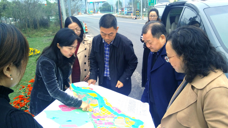 李勇一行调研雅州文教新城项目建设情况
