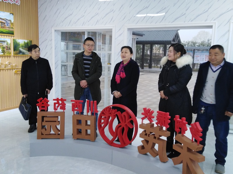 吴志君赴芦山县调研禾茂田园乡村振兴示范点建设工作