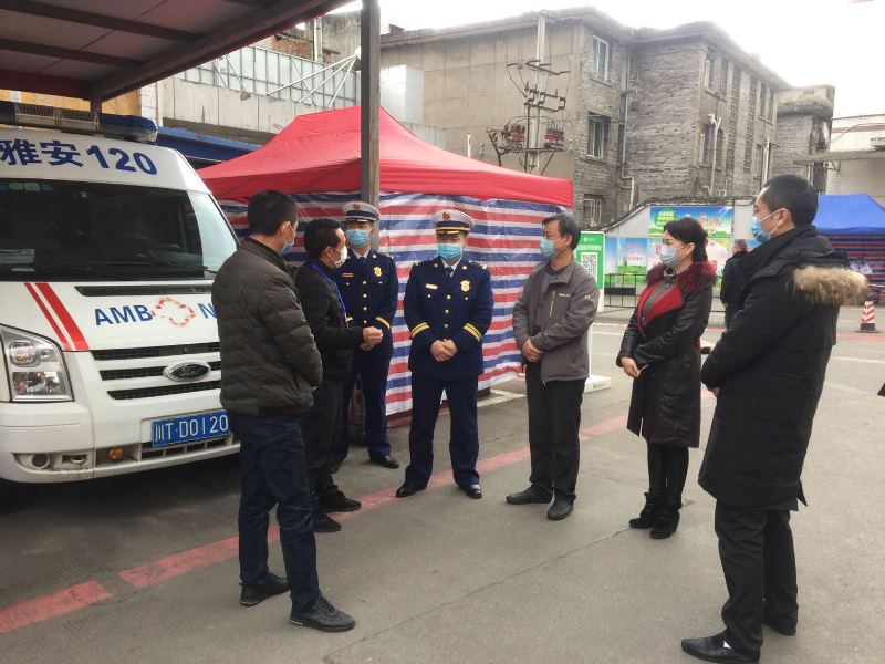 市人大社会委赴名山区调研肺炎疫情防控期间消防安全工作