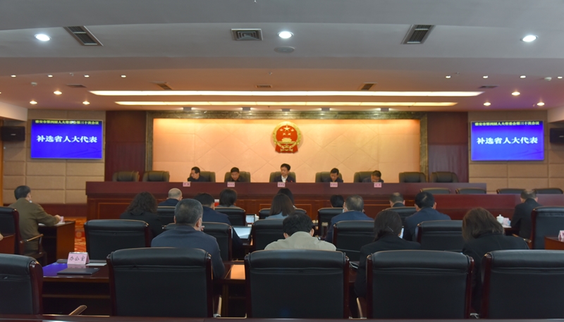 市第四届人大常委会召开第三十次会议