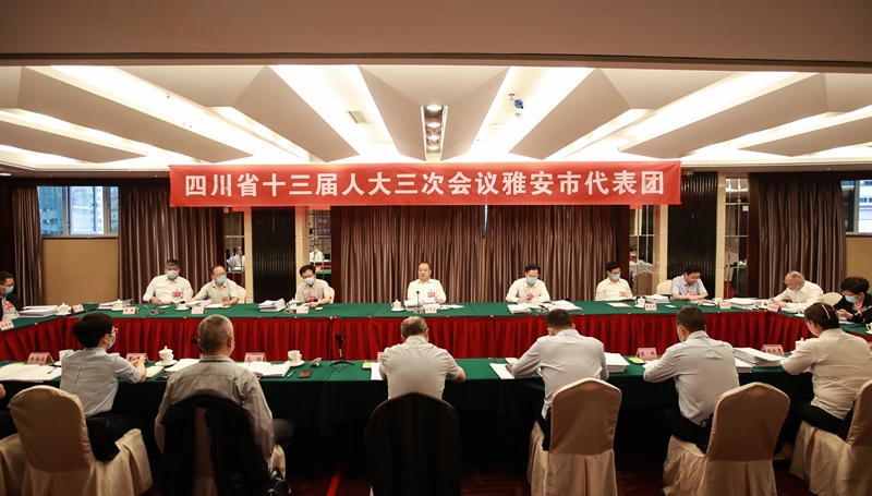 雅安代表团举行第七次会议