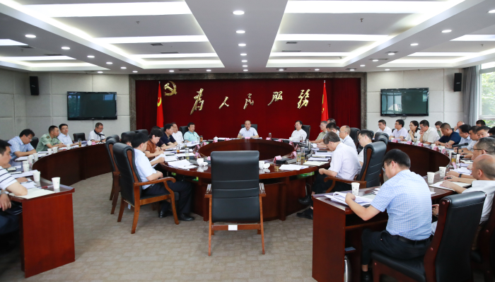 市委召开常委会（扩大）会议  传达学习贯彻中央、省有关会议精神 听取全市汛情、灾情及防汛抢险救援工作情况汇报，安排部署下一阶段工作