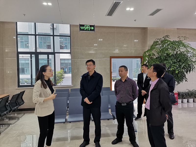 蔡军到名山调研政务服务工作
