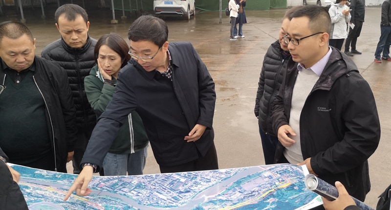 杨兴品赴雨城区调研我市城市基础设施重点项目建设情况