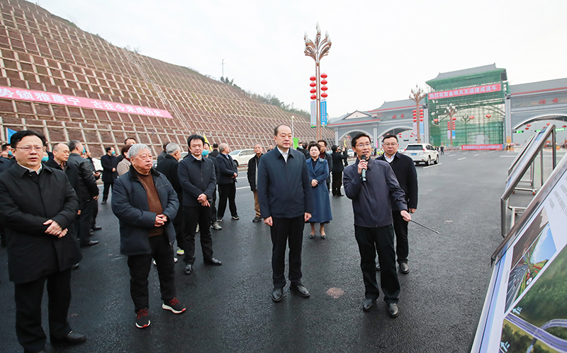 兰开驰率市四套班子领导调研市本级重大项目