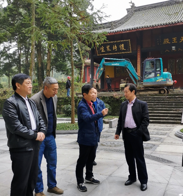 彭学松调研宗教中国化示范场所建设情况