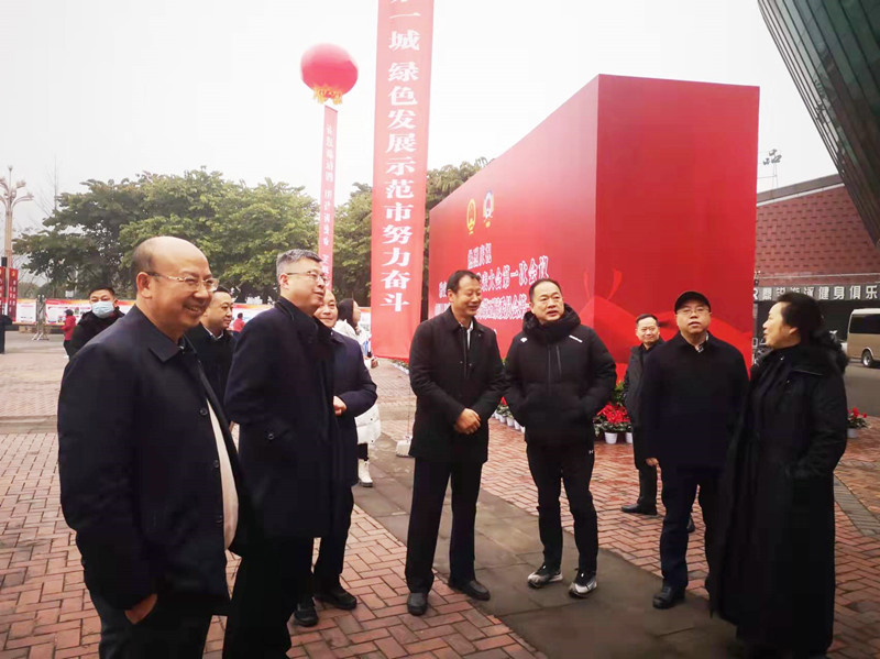 白云、戴华强检查“两会”准备工作