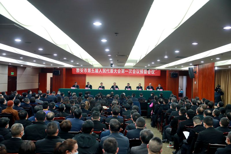 市五届人大一次会议举行预备会议