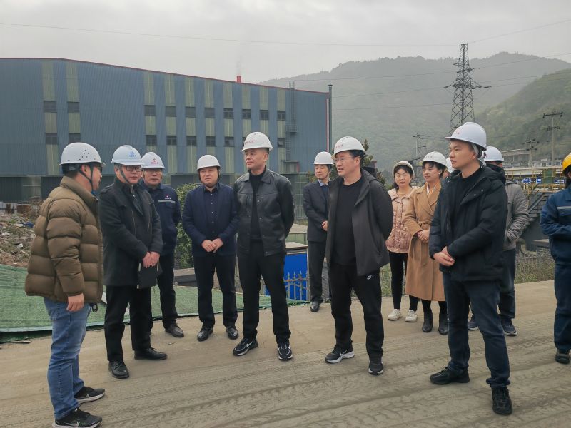 高福强一行到天全县督导重点项目复工复产以及安全工作