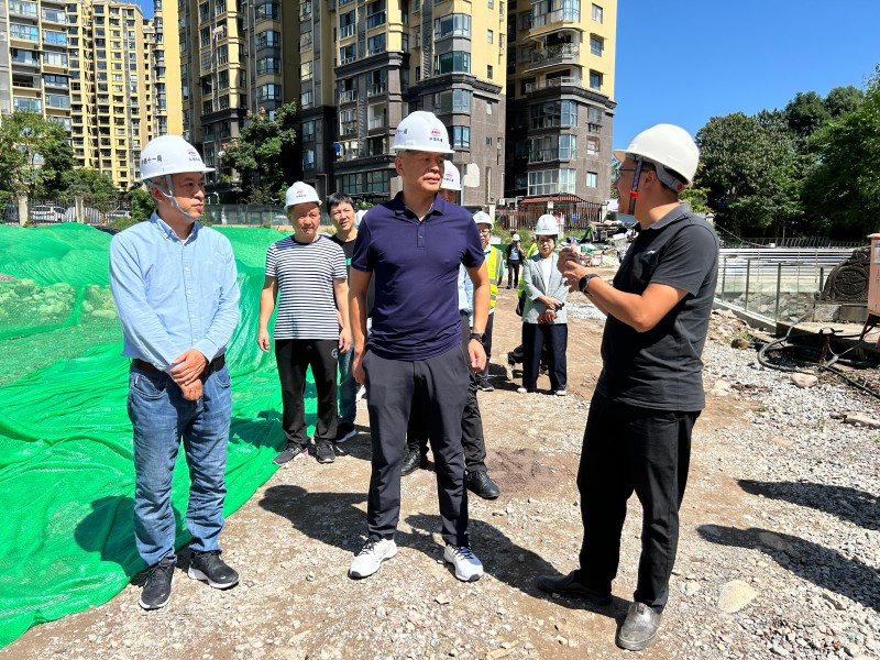 02.在天全县龙湾湖沿岸及桂花溪综合治理工程项目（二标）听取相关负责人的工作汇报，并开展宣讲.jpg