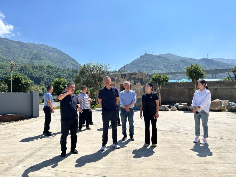 03.在富伦美宿文旅项目现场听取相关负责人的汇报，并开展宣讲.jpg