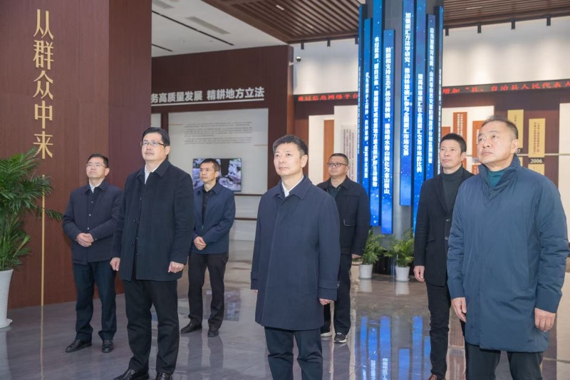 廖文彬调研人大代表联络站和基层立法联系点工作