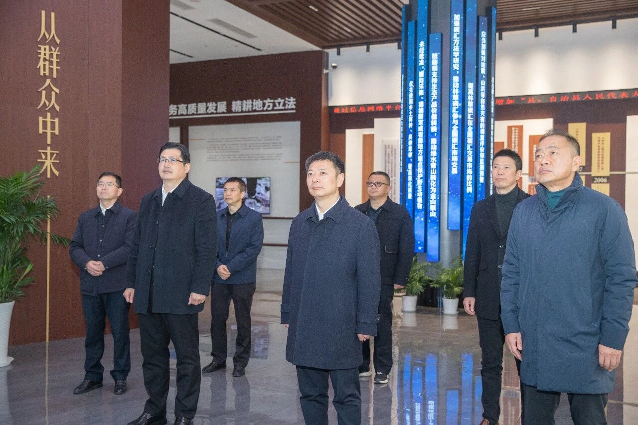 廖文彬调研人大代表联络站和基层立法联系点工作