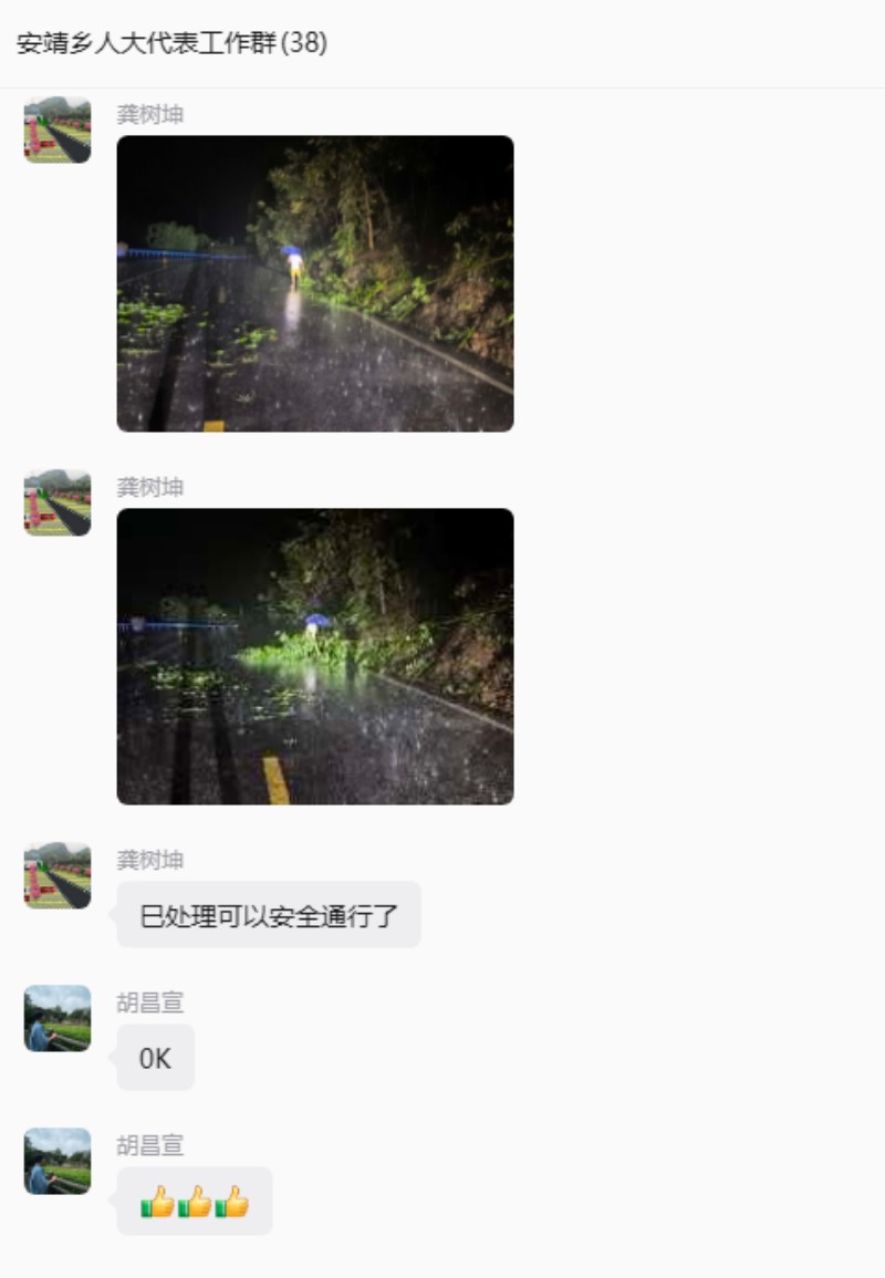 微信群里反映大树倒伏在路上存在安全隐患.jpg