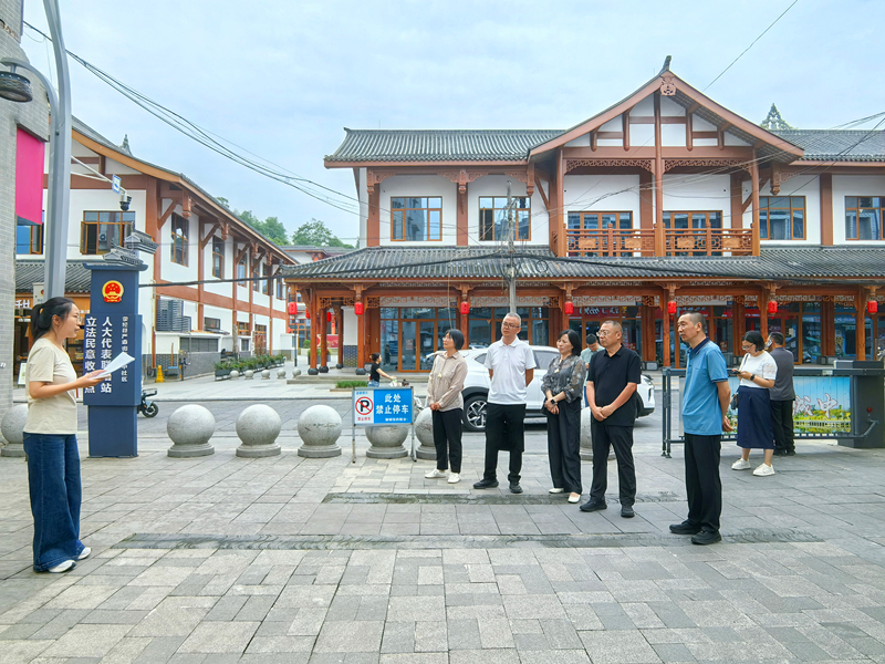 指尖汇民声 全域强监督 ——荥经人大以“四融四促”激活基层立法联系点全链条履职效能